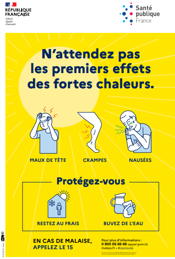 Canicule: protegez-vous