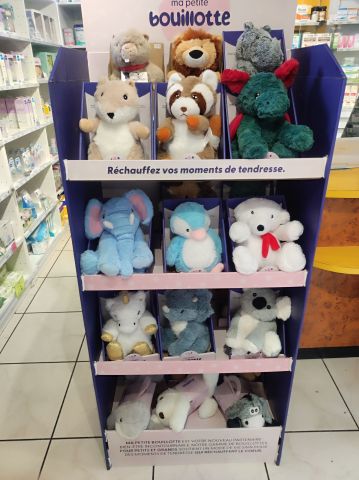 Bouillotte peluche chaleur douce